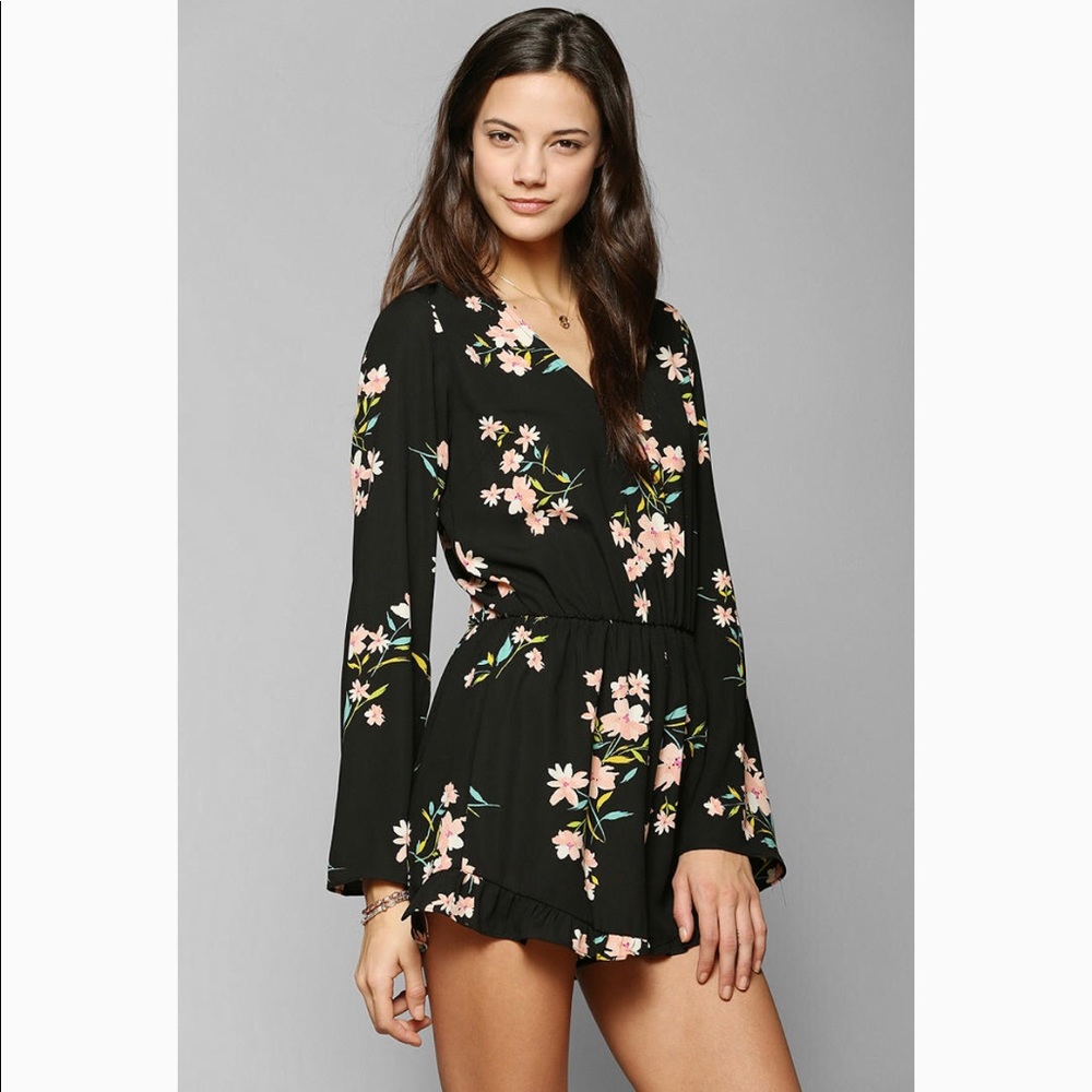 Pins & Needles (Urban Outfitters) floral romper - Picture 2 of 7